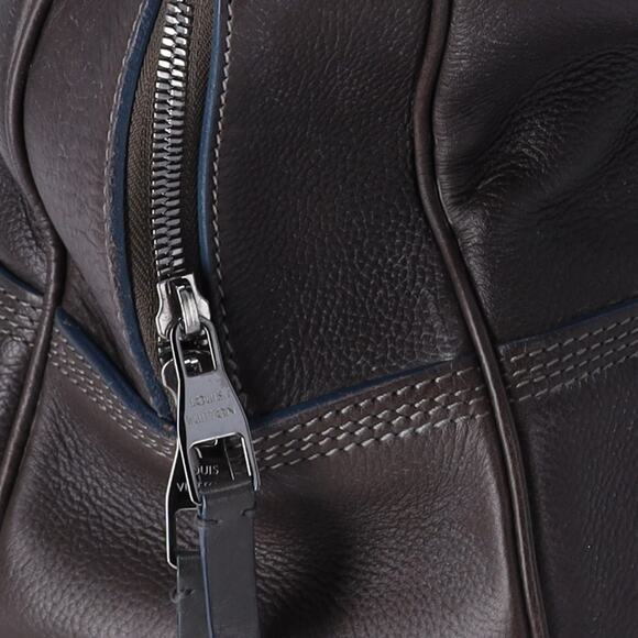 Louis Vuitton Soft Briefcase Cuir Siwa Business Bag M95778 Dark Brown Leather - Picture 7 of 9